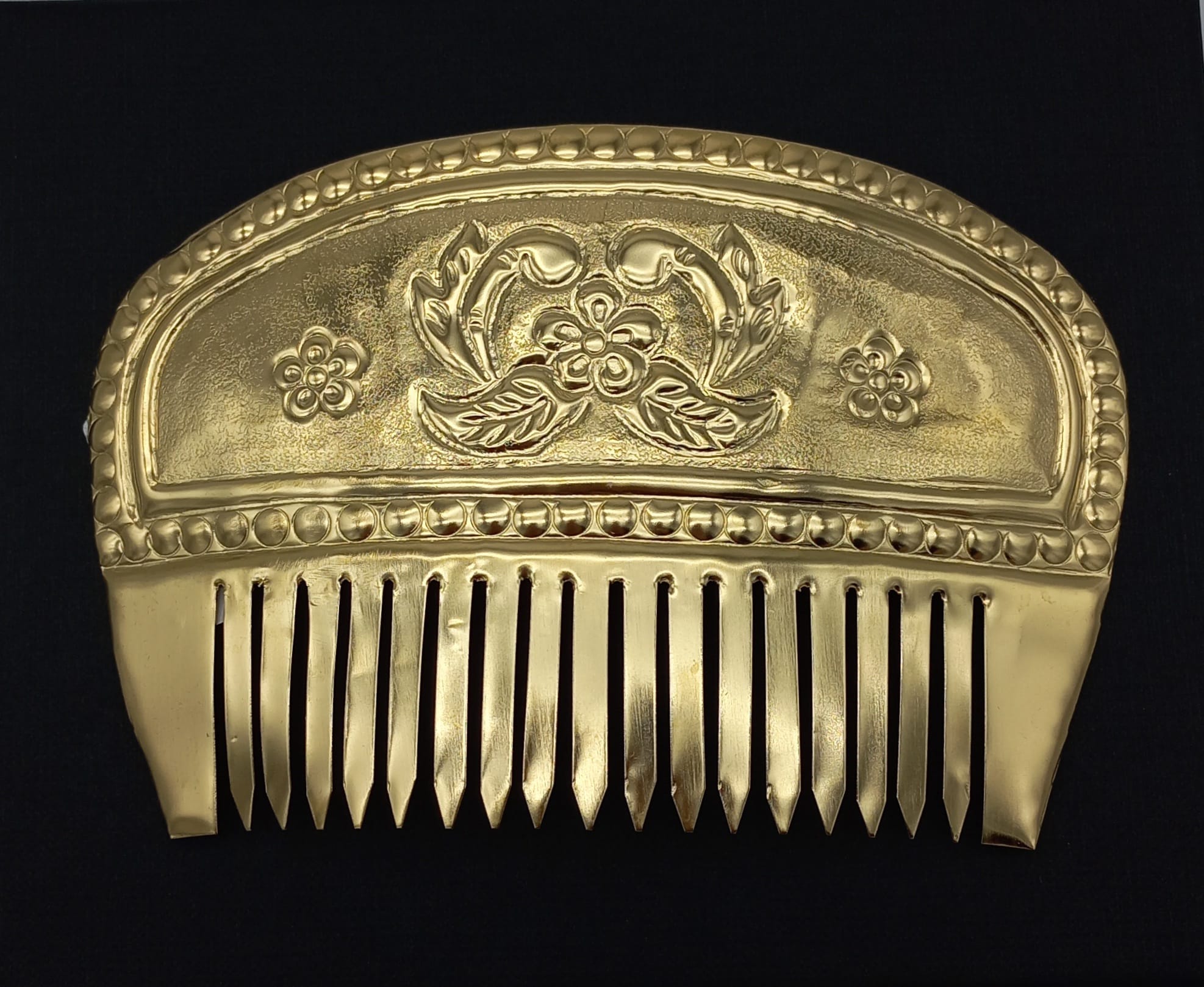 PEINETA ORO ALMENDRO M