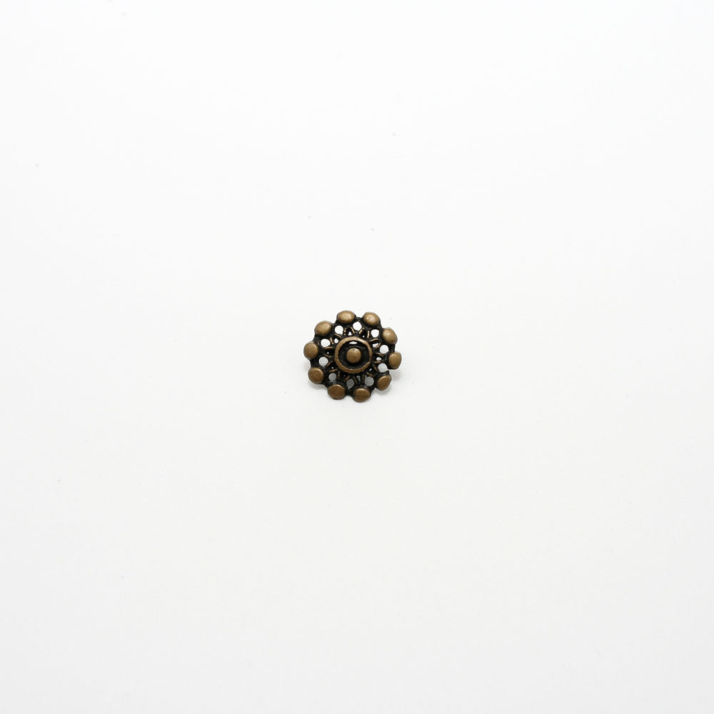 BOTÓN METAL FLOR P
