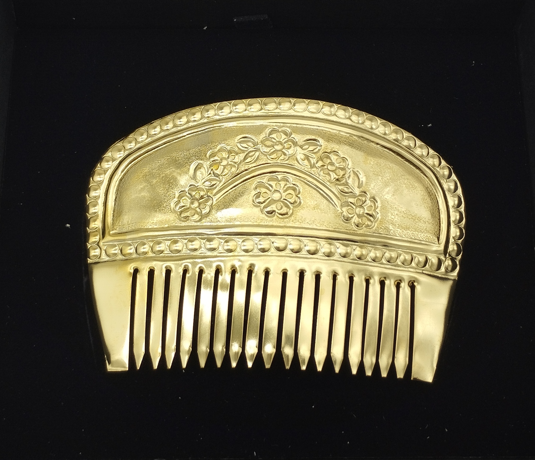 PEINETA ORO CEREZO P