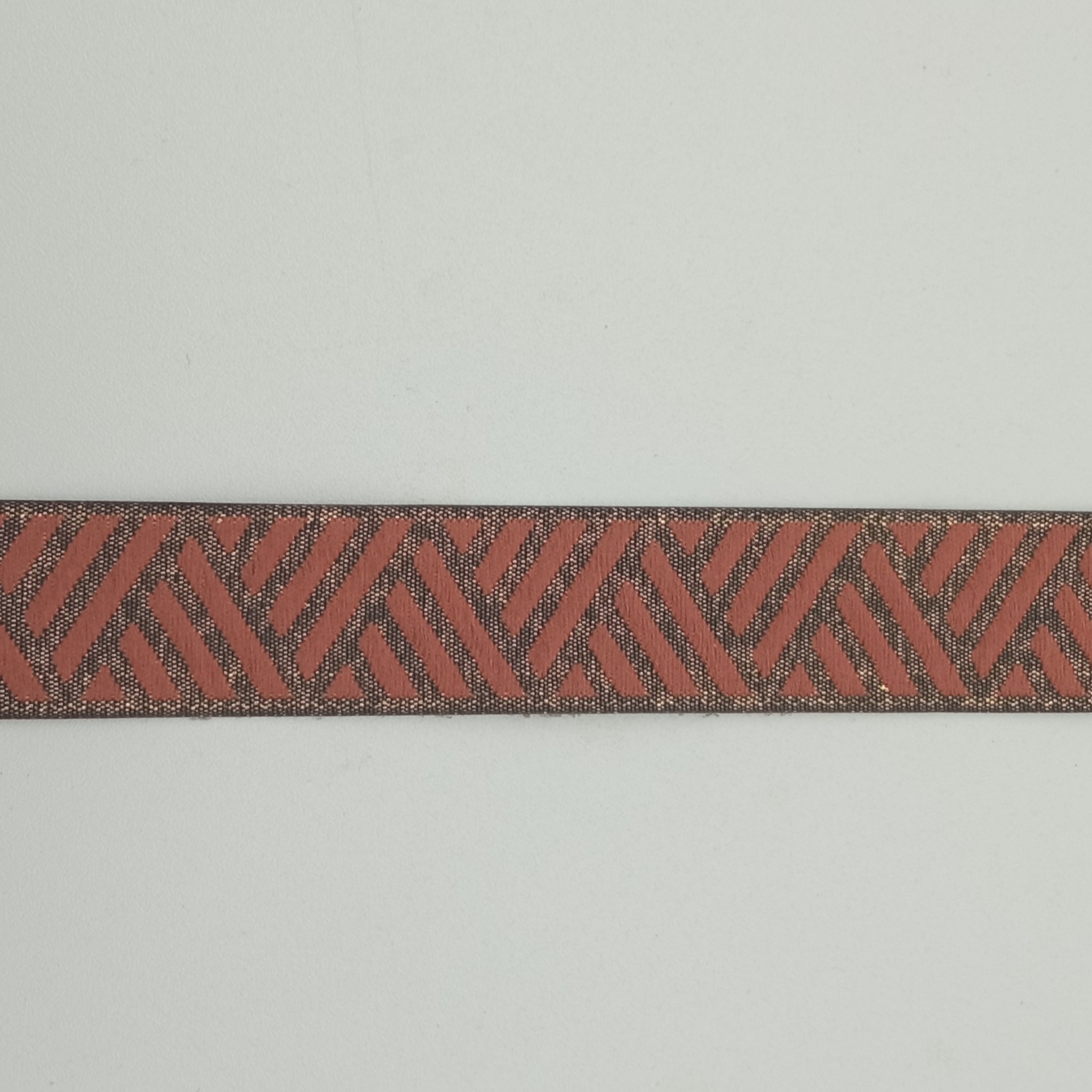 Cinta lurex teja